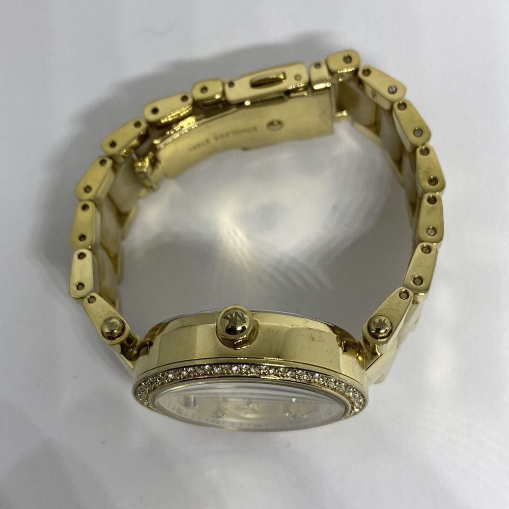 Michael Kors Parker MK5842 Women's Gold Stainless Steel Analog Dial Watch EY651 - Picture 8 of 12